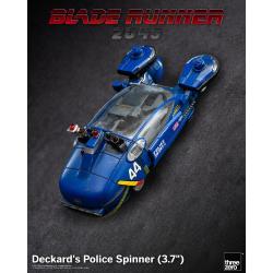 Blade Runner 2049 vehículo Deckard\'s Police Spinner 10 cm THREEZERO