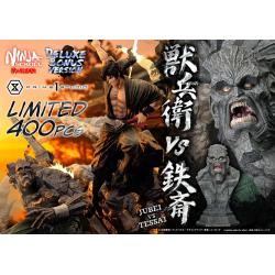 Ninja Scroll Estatua Ultimate Premium Masterline Series 1/4 Jubei Versus Tessai Deluxe Bonus Version 101 cm   PRIME 1 STUDIO