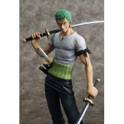 One Piece Estatua PVC Excellent Model NEO-DX Roronoa Zoro 10th Limited Ver. 23 cm MEGAHOUSE