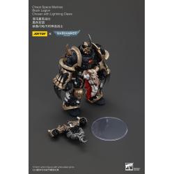 Warhammer 40k Actionfigur Chaos Space Marines Black Legion Chosen with Lightning Claws 20 cm  Joy Toy (CN)