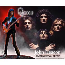 Rock Iconz: Queen II - John Deacon 1:9 Estatua Knuckelbonz