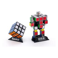 Rubik´s Cube Figura Diecast Soul of Chogokin Rubik´s Cube Robo 15 cm Bandai Tamashii Nations