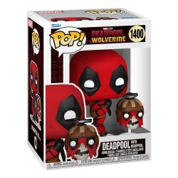 Deadpool 3 Figura POP & Buddy! Vinyl Deadpool w/Headpool 9 cm funko