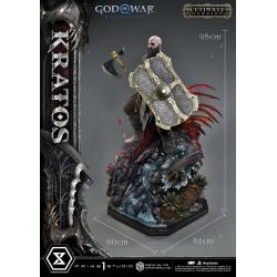 God of War: Ragnarok Estatua Real Elite Masterline Series 1/3 Kratos Ultimate Version 95 cm Prime 1 Studio