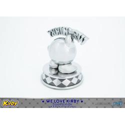 Kirby Estatua DieCast We Love Kirby Silver Edition 10 cm  First 4 Figures 