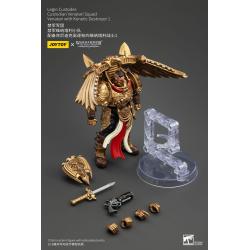 Warhammer The Horus Heresy Figura 1/18 Legio Custodes Custodian Venatari Squad Venatari with Kenetic Destroyer 1 13 cm   Joy Toy (CN) 