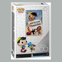 Disney POP! Movie Poster & Figura Pinocchio 9 cm
