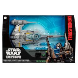 Star Wars x Transformers Figura The Mandalorian / N-1 Starfighter 19 cm HASBRO