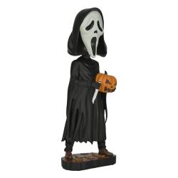 Scream Cabezón Head Knocker Ghost Face with Pumpkin 20 cm neca