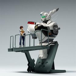 Mobile Police Patlabor Maqueta PLAMAX MF-75 minimum factory Machine Bust Collection Noa Izumi with Alphonse (re-run) 21 cm MAX FACTORY