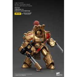 Warhammer The Horus Heresy Figura 1/18 Legio Custodes Aquilon Terminator Squad Aquilon with Infernus Firepike 14 cm   Joy Toy (CN) 