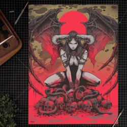 Sideshow Originals Litografia The Succubus 46 x 61 cm - sin marco Sideshow Collectibles