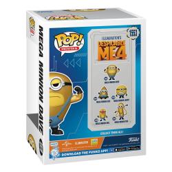 Mi villano favorito 4 POP! Movies Vinyl Figura Super Dave 9 cm FUNKO