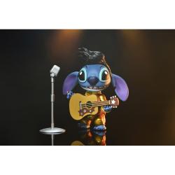  LILO & STITCH DISNEY FIGURA DE ACCIÓN ESCALA ULTIMATE GOLD SUIT ELVIS STITCH 5 CM NECA