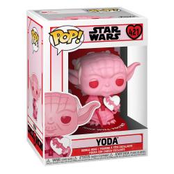 Star Wars Valentines POP! Star Wars Vinyl Figura Yoda w/Heart 9 cm