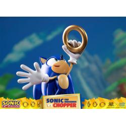 Sonic Generations Diorama Sonic vs Chopper 28 cm