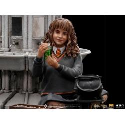 Harry Potter Estatua Deluxe Art Scale 1/10 Hermione Granger Polyjuice 14 cm IRON STUDIOS