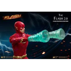 The Flash Figura Real Master Series 1/8 The Flash 2.0 Deluxe Version 23 cm