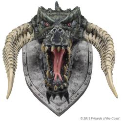 Dungeons & Dragons Trofeo para colgar en la pared Black Dragon (goma espuma/látex) 81 cm