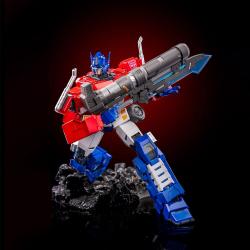 Transformers Figura Diecast Combot Optimus Prime 19 cm Unix Square