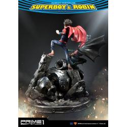 DC Comics Estatua 1/3 Superboy & Robin 64 cm