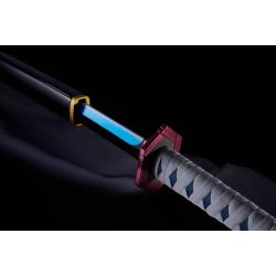 Demon Slayer: Kimetsu no Yaiba Réplica Proplica 1/1 Espada Nichirin (Giyu Tomioka) 95 cm Bandai Tamashii Nations 