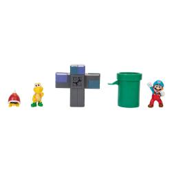 World of Nintendo Super Mario Diorama Set Underground Jakks Pacific