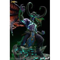 Hearthstone Estatua Illidan Stormrage 33 cm  HEX Collectibles