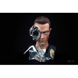 T-1000 Art Mask Life-Size Bust by PureArts 1:1 Scale Non-Wearable Mask - Terminator 2