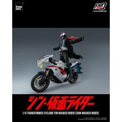Kamen Rider vehículo FigZero 1/6 Transformed Cyclone for Shin Masked Rider 35 cm ThreeZero 