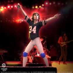 Rolling Stones Estatua Rock Iconz Mick Jagger US Tour 1981 (Black Jersey) 22 cm Knucklebonz