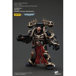 Warhammer 40k Actionfigur Chaos Space Marines Black Legion Chosen with Bolt Pistol and Power Fist 20 cm  Joy Toy (CN)