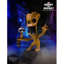 Marvel Comics Mini-Statue Groot & Rocket 16 cm
