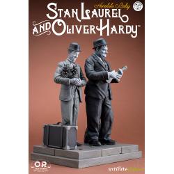 LAUREL & HARDY OLD&RARE STATUE