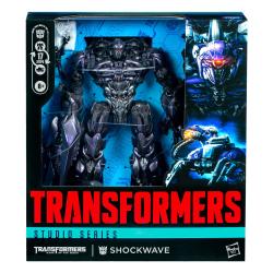 Transformers: el lado oscuro de la luna Studio Series Leader Class Figura Shockwave 21 cm HASBRO