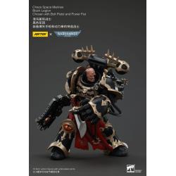 Warhammer 40k Actionfigur Chaos Space Marines Black Legion Chosen with Bolt Pistol and Power Fist 20 cm  Joy Toy (CN)