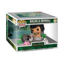 El libro de la selva POP Moments Vinyl Figuras Baloo & Mowgli 11 cm funko