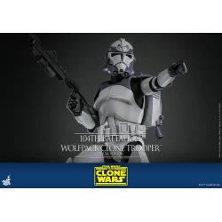 Star Wars The Clone Wars Figura 1/6 104th Battalion Wolfpack Clone Trooper Deluxe Version 30 cm Hot Toys 