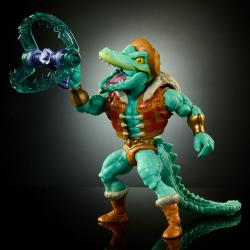 MASTERS DEL UNIVERSO & TORTUGAS NINJA DE Grayskull Figura Deluxe Leatherhead 14 cm  Mattel 