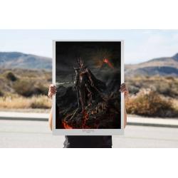 El Señor de los Anillos litografia Sauron Variant 61 x 81 cm