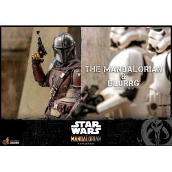 Mandalorian™ & Blurrg™ Sixth Scale Figure Set by Hot Toys Television Masterpiece Series - Star Wars: The Mandalorian™