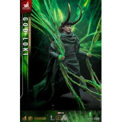 Hot Toys DX41AE Marvel Loki Collectible Action Figurine 1/6 God Loki (Artisan Edition) 31cm