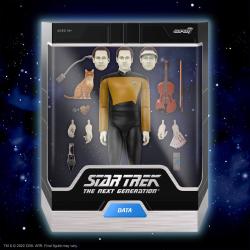 Star Trek: The Next Generation Figura Ultimates Lieutenant Commander Data 18 cm Super7 