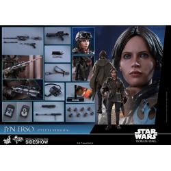 Star Wars Rogue One Figura Movie Masterpiece 1/6 Jyn Erso Deluxe Version 27 cm