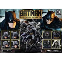 Batman Estatua Ultimate Premium Masterline Series 1/4 Batman Rebirth Edition Black Deluxe Version 71 cm