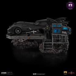DC Comics Estatua Art Scale Deluxe 1/10 The Flash Movie Batmobile 31 cm Iron Studios