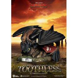 Cómo Entrenar A Tu Dragón Estatua Master Craft Toothless 24 cm Beast Kingdom Toys