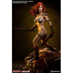 Red Sonja She-Devil with a sword - Premium Format Statue