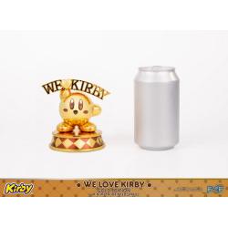 Kirby Estatua DieCast We Love Kirby Gold Edition 10 cm  First 4 Figures 