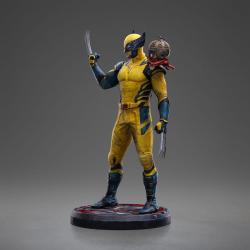 Deadpool 3 Estatua 1/10 Art Scale Wolverine & Headpool 22 cm Iron Studios 